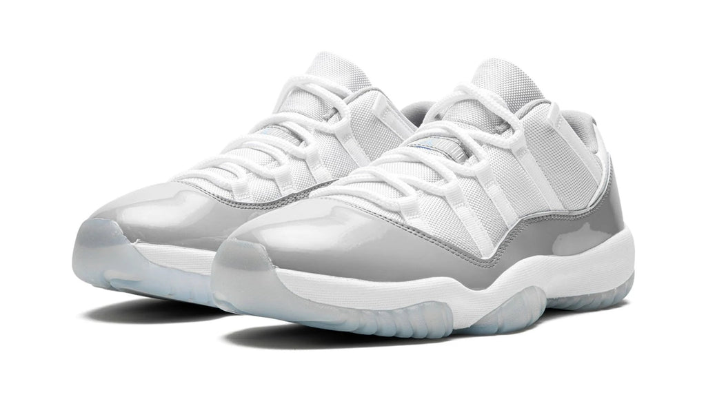 Air Jordan 11 Low White Cement | Classic Neutral Colorway with Patent Leather Mudguard