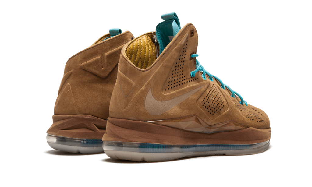 Lebron 10 EXT QS "Brown Suede" 607078 200