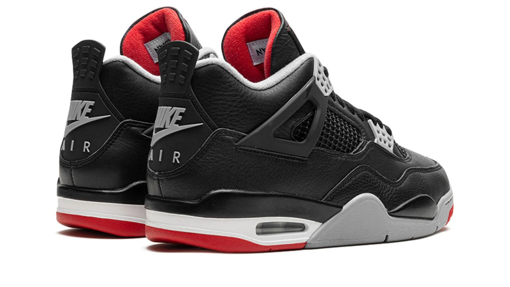 Air Jordan 4 'Bred Reimagined' - Classic Black & Red Retro Sneaker (2024)